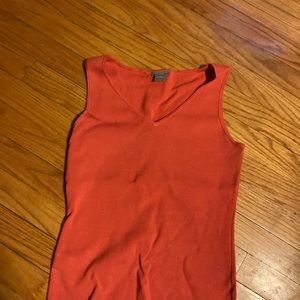 Ann Taylor orange sweater size xs petite